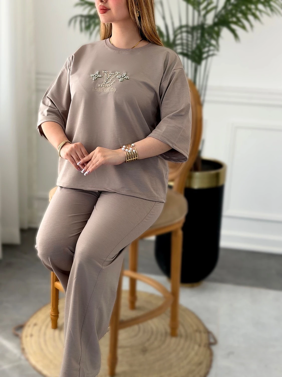 ست خانگی زنانه مناسب سایز 38 تا 46