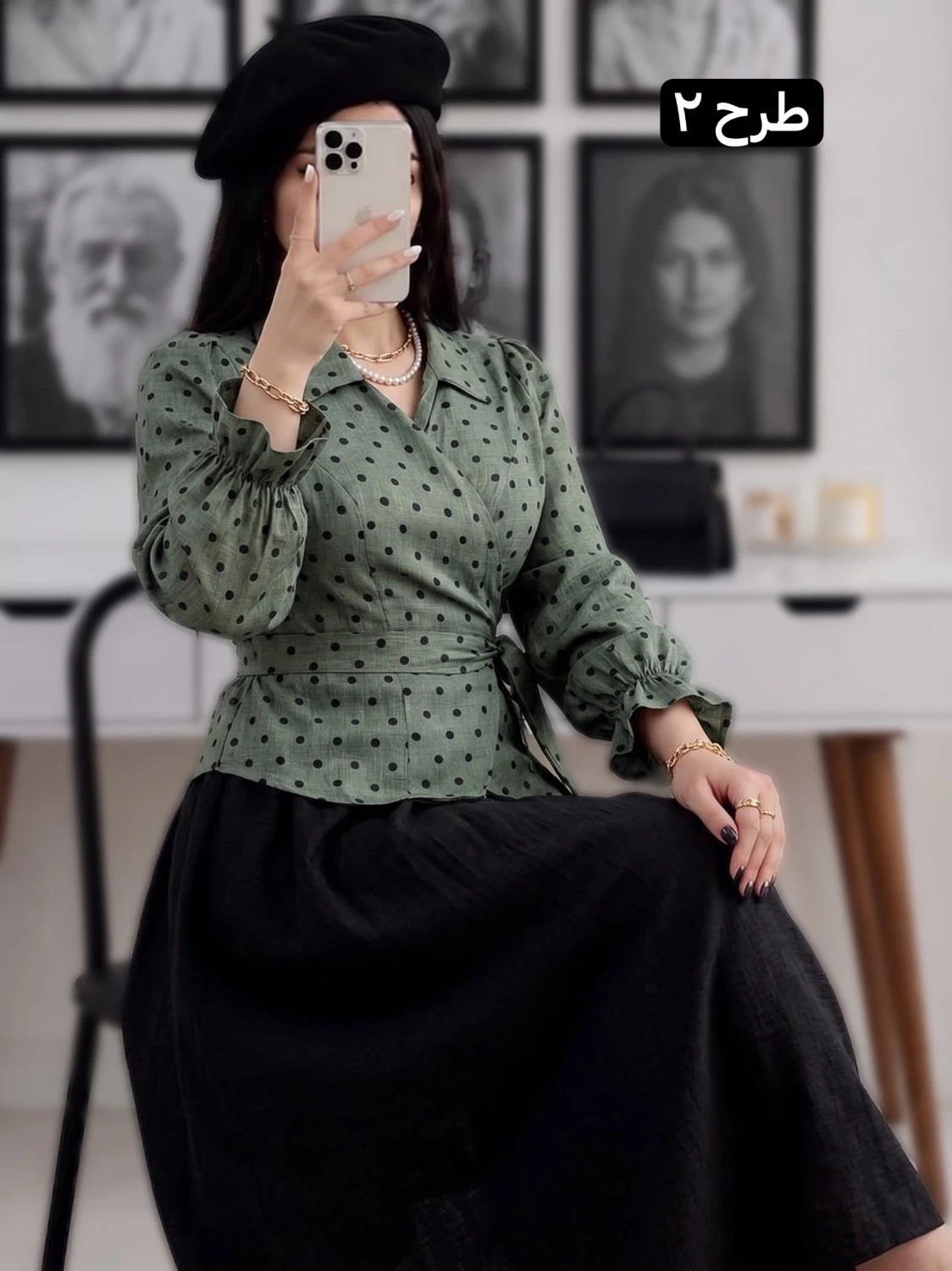 ست کژوال نیلا 0713 - Image 2