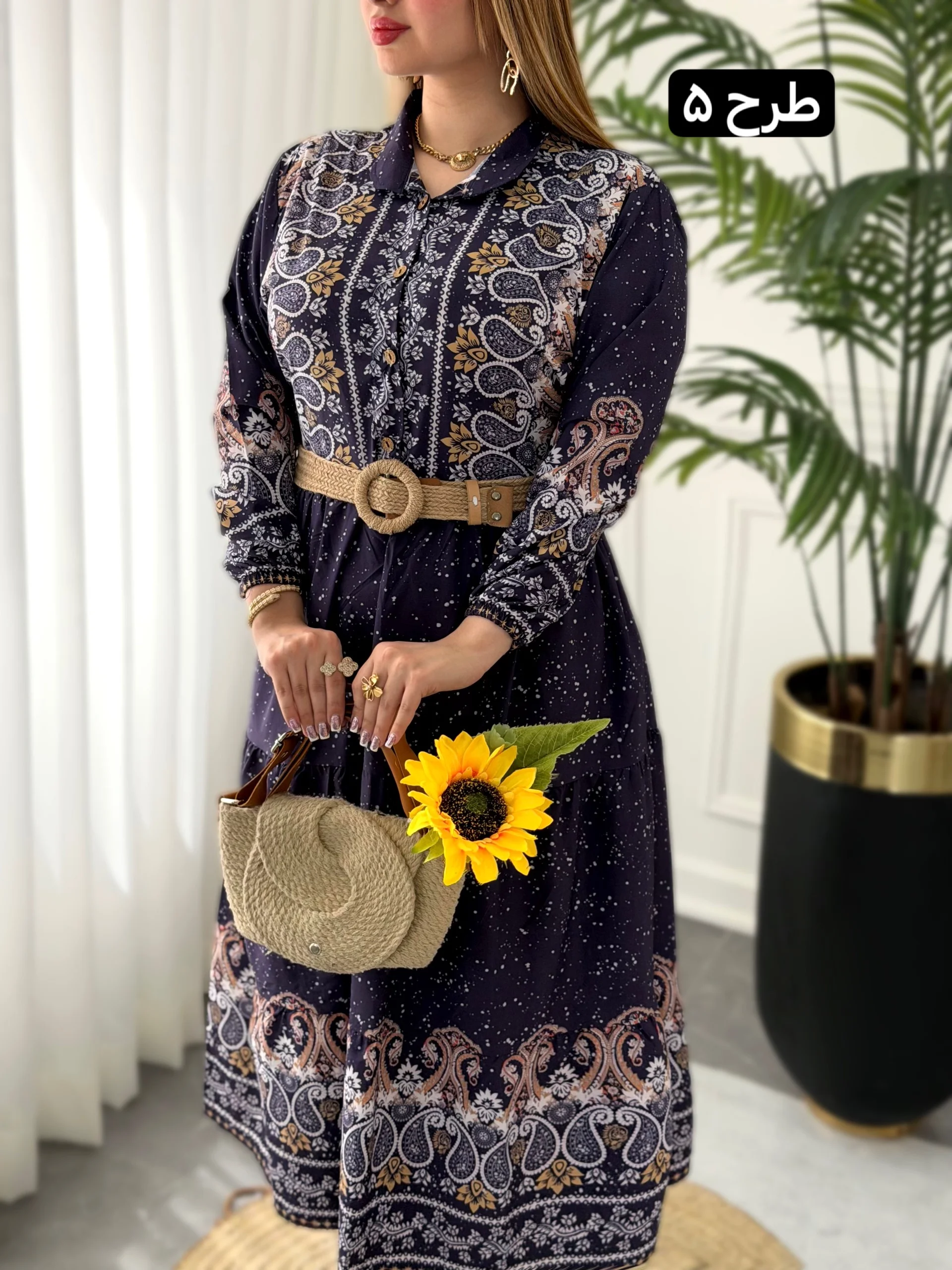 پیراهن بلند زنانه خوشفرم