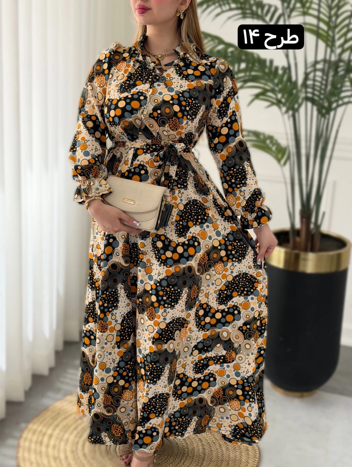 پیراهن روزمره طناز 0320 - Image 13