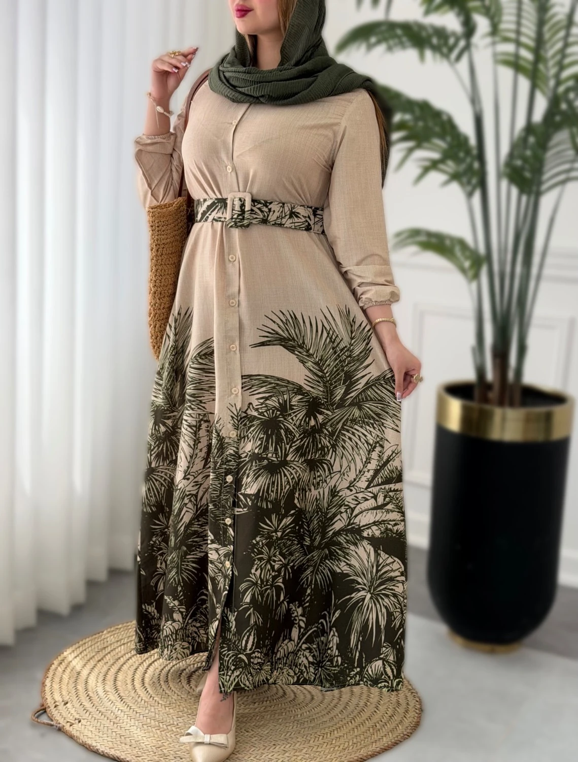 پیراهن روزمره نخل