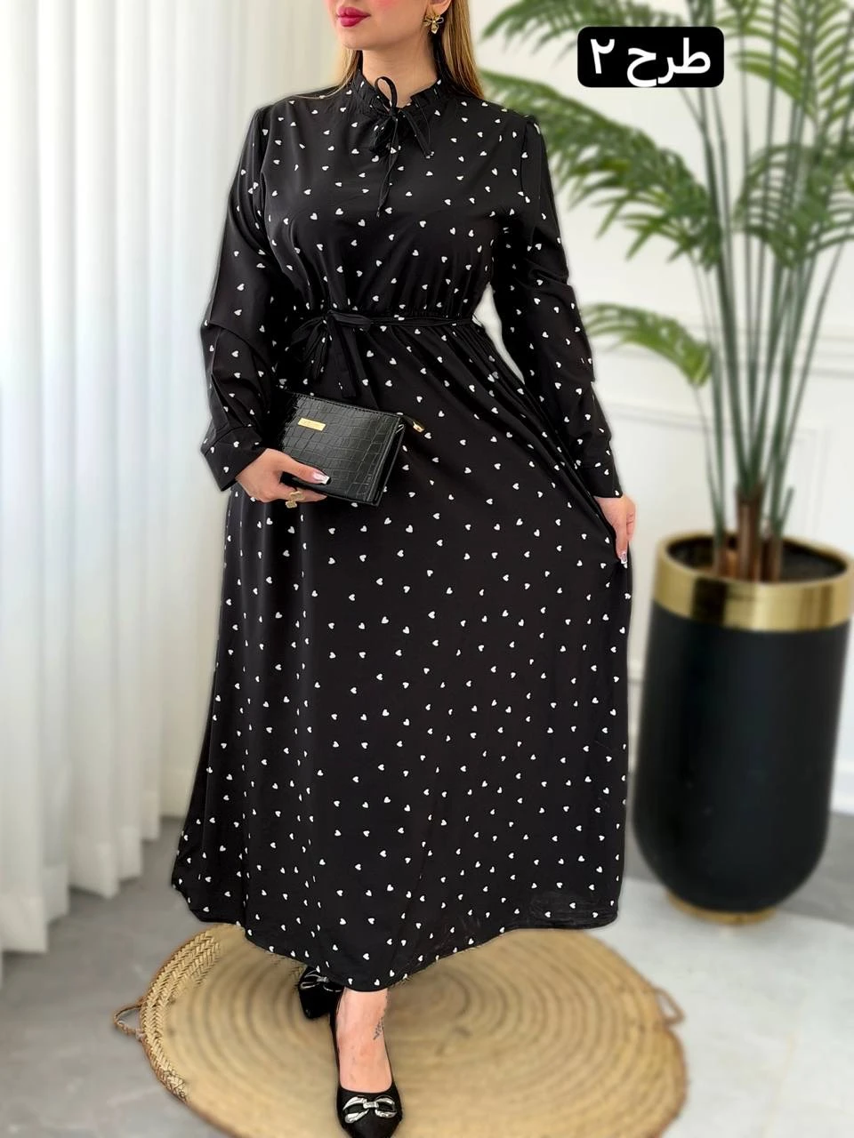 پیراهن روزمره نفیسه 0381 - Image 2