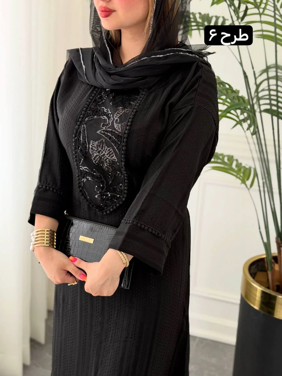پیراهن روزمره فرخنده 0382 - Image 6