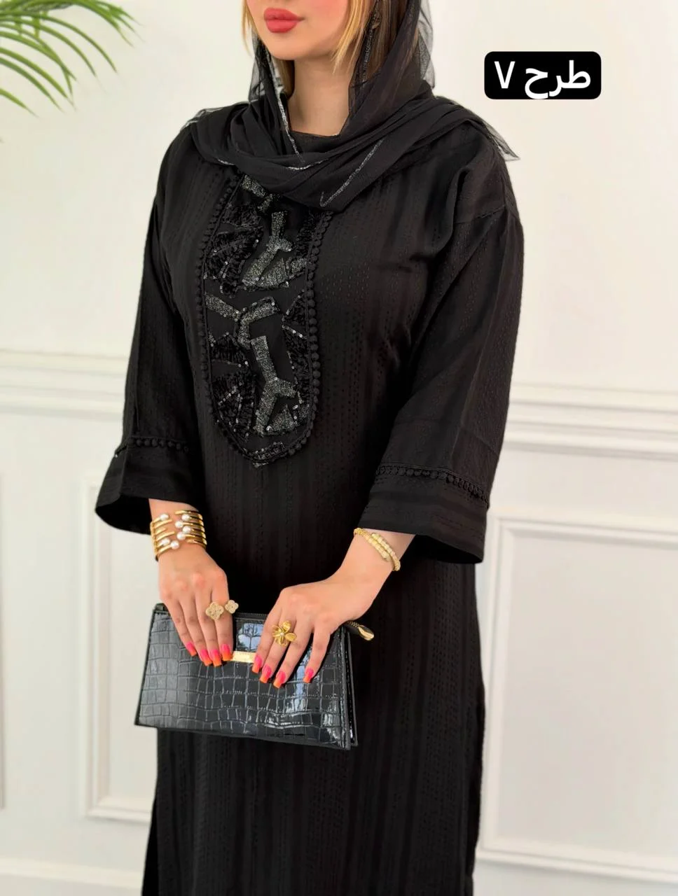 پیراهن روزمره فرخنده 0382 - Image 5