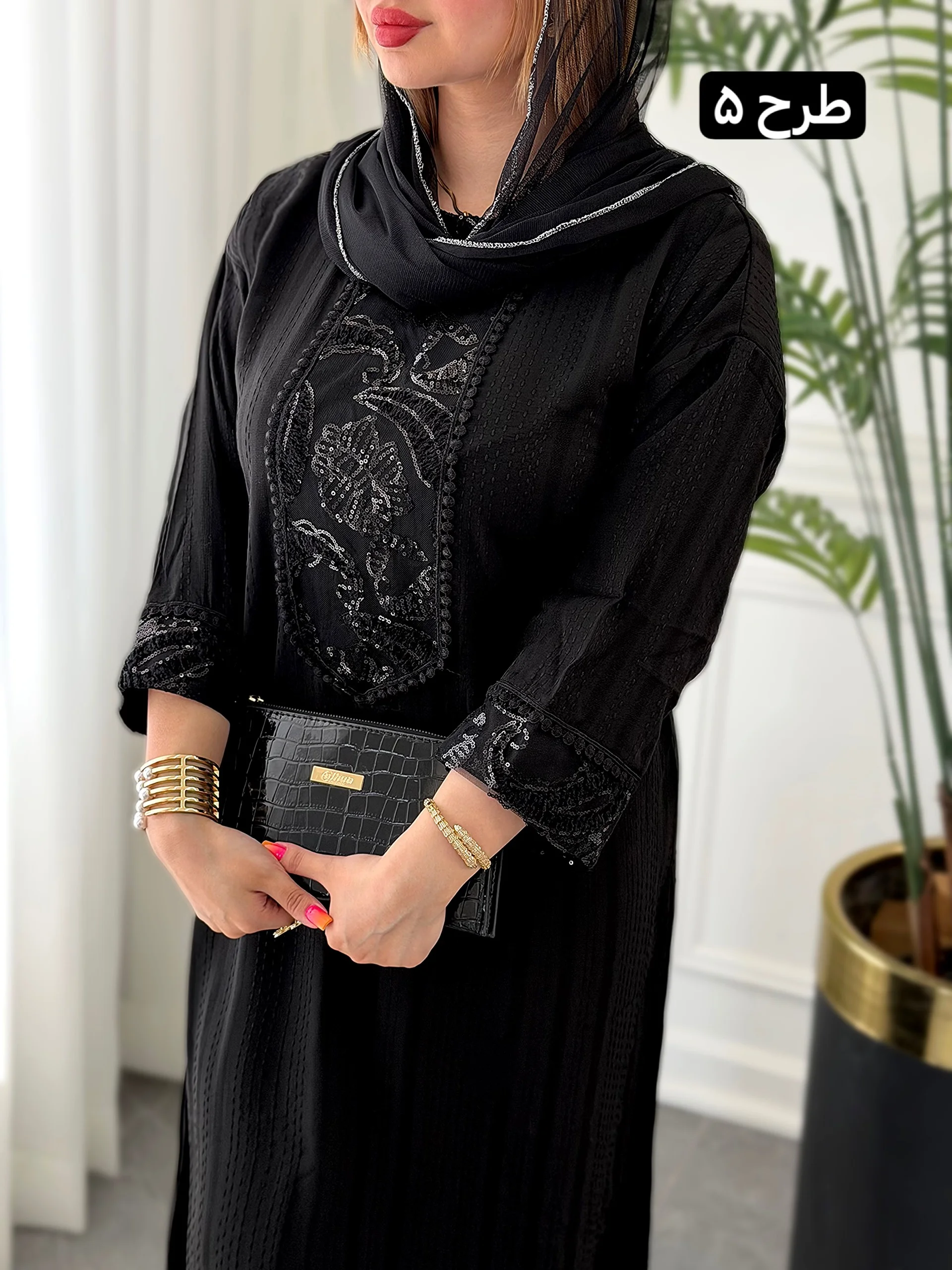 پیراهن روزمره فرخنده 0382 - Image 4