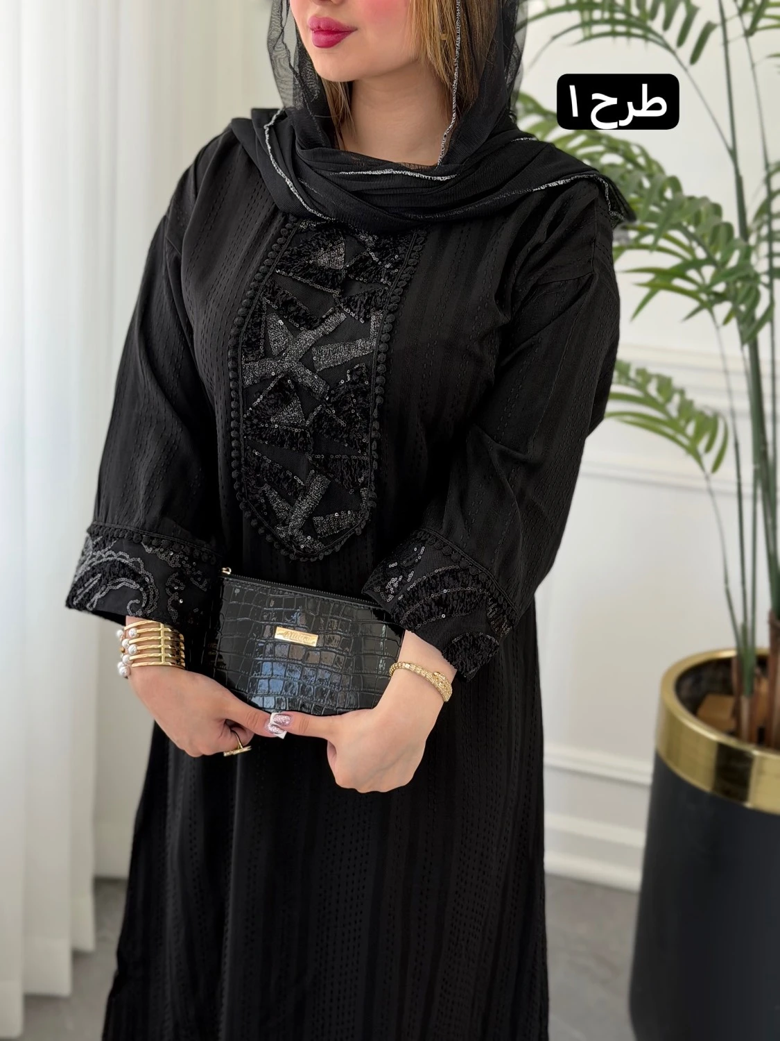 پیراهن روزمره فرخنده 0382