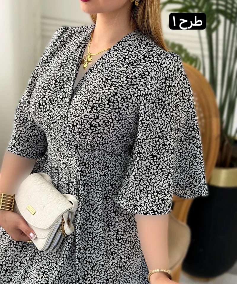 پیراهن روزمره لادن 0383