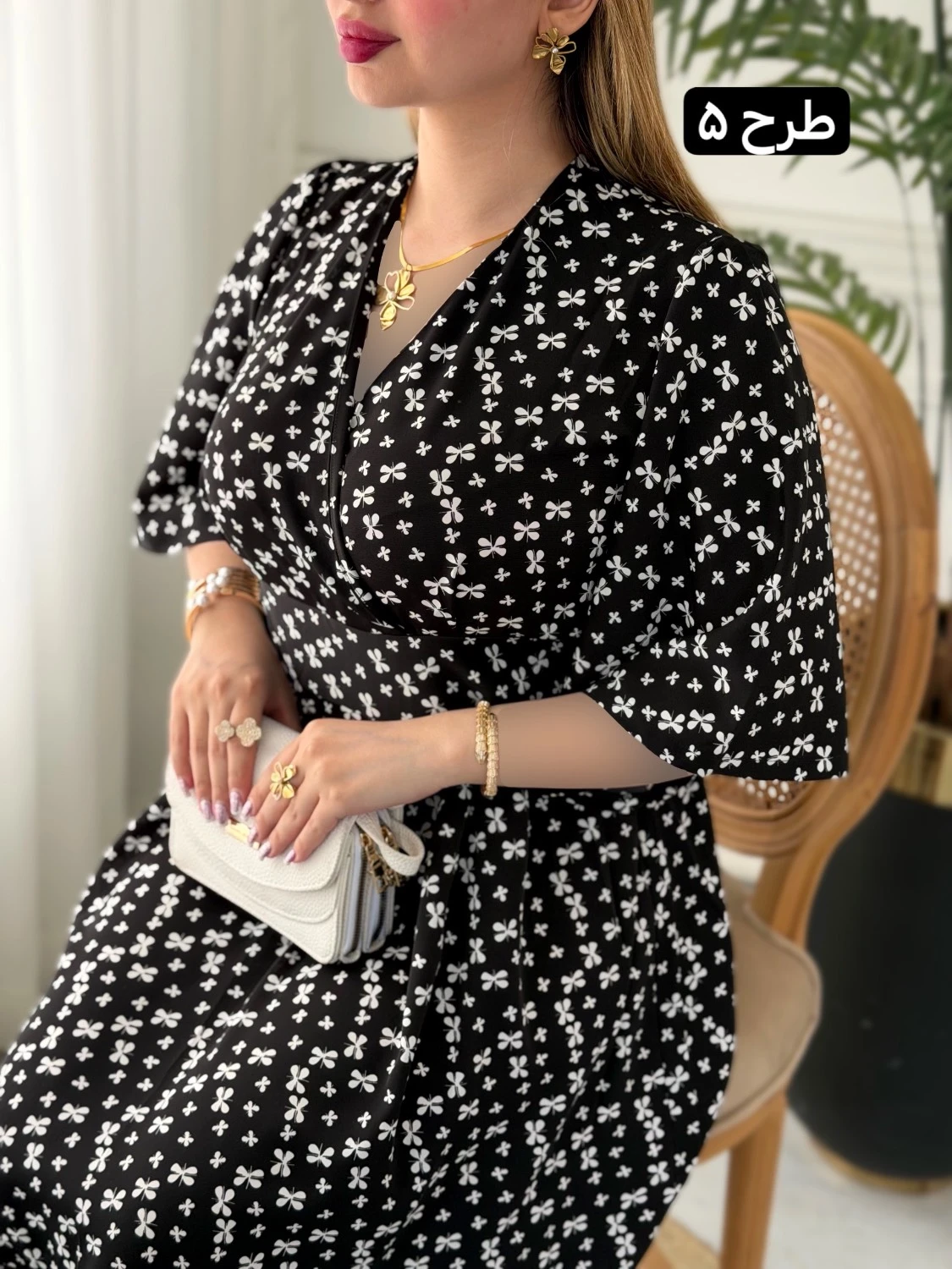 پیراهن روزمره لادن 0383 - Image 18