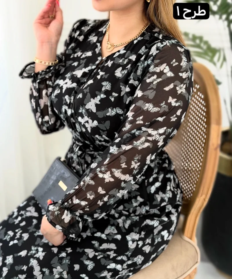پیراهن روزمره گلناز 0421