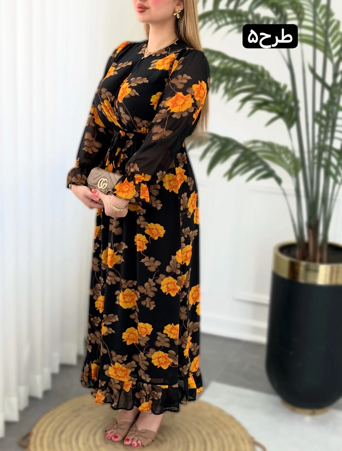 پیراهن روزمره گلناز 0421 - Image 5