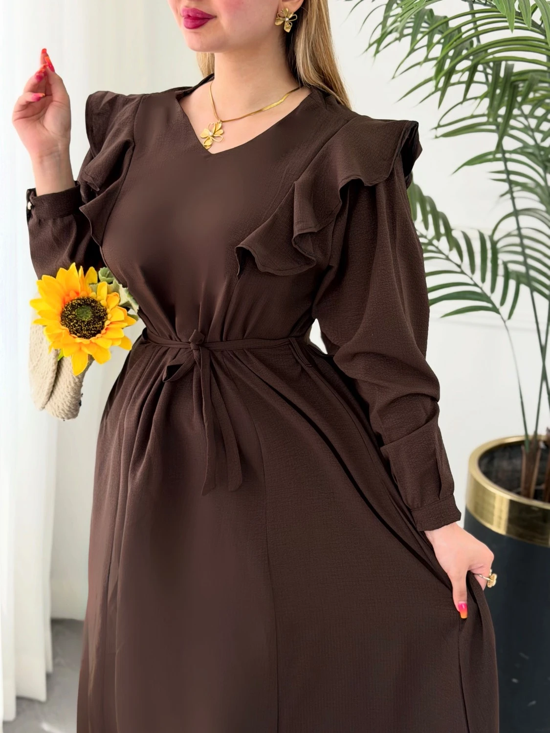 پیراهن روزمره حنانه 0468 - Image 4