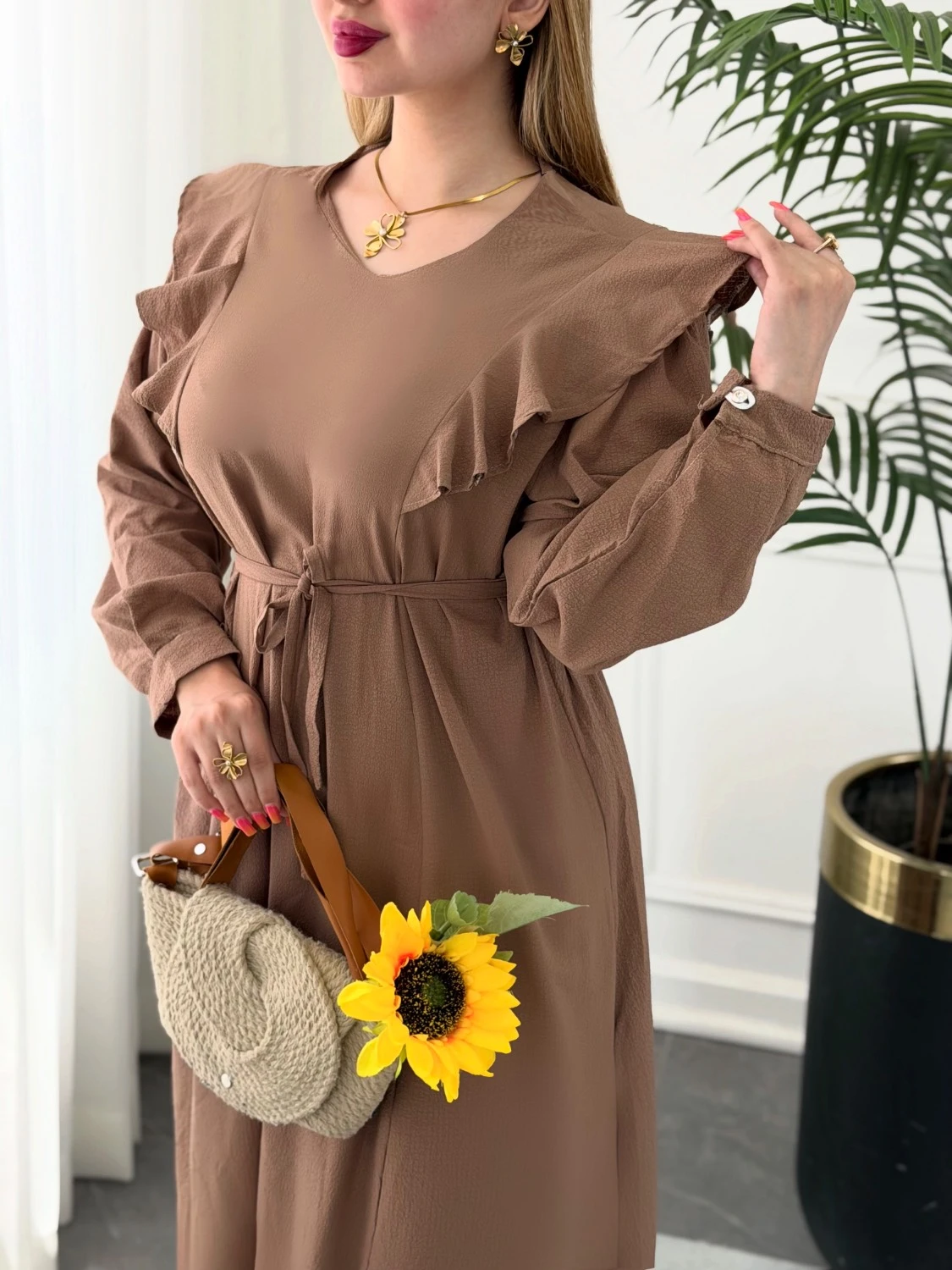 پیراهن روزمره حنانه 0468 - Image 6
