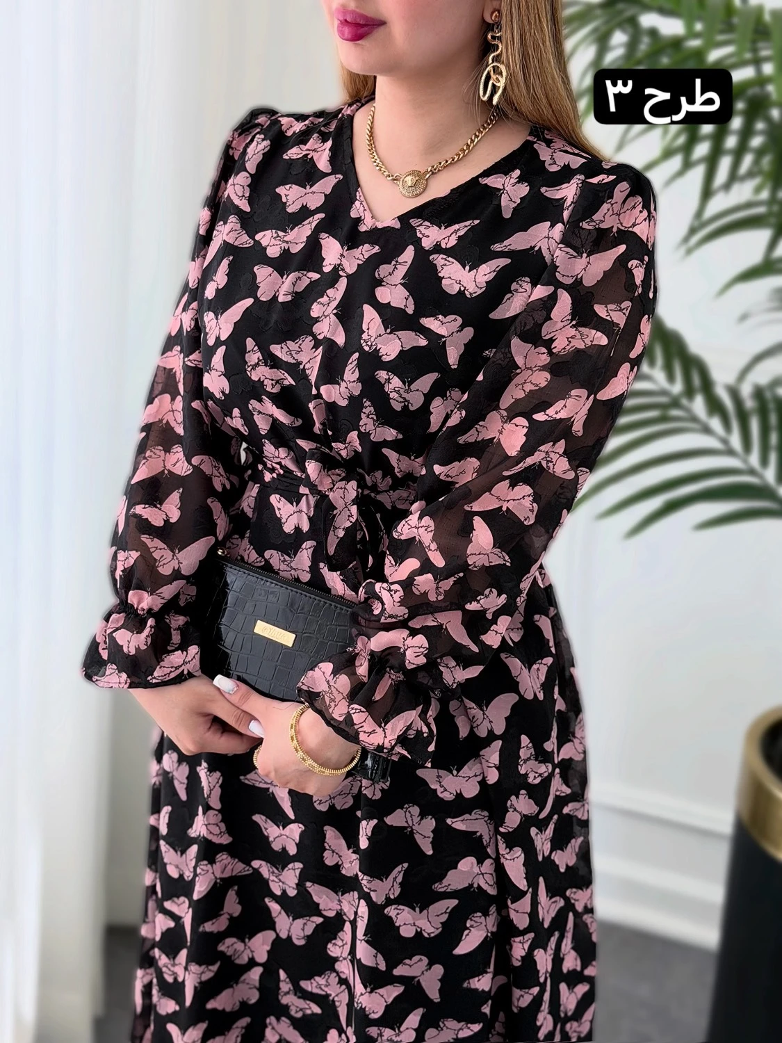 پیراهن پروانه 0541 - Image 3