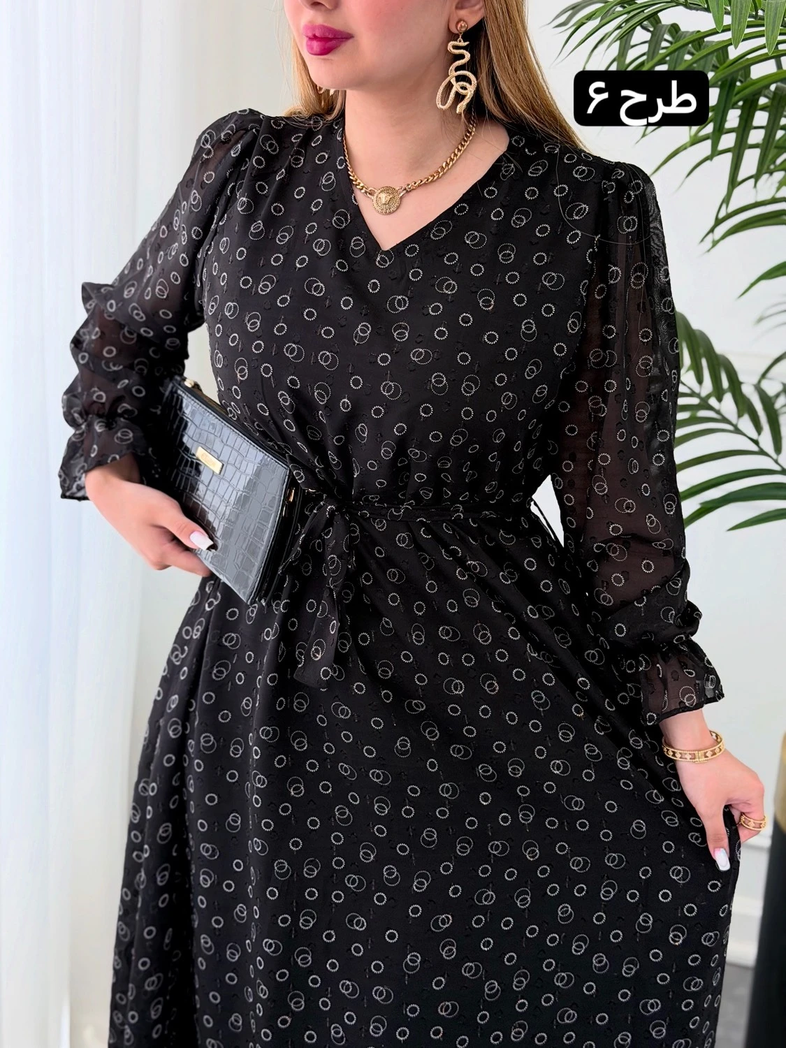 پیراهن پروانه 0541 - Image 6