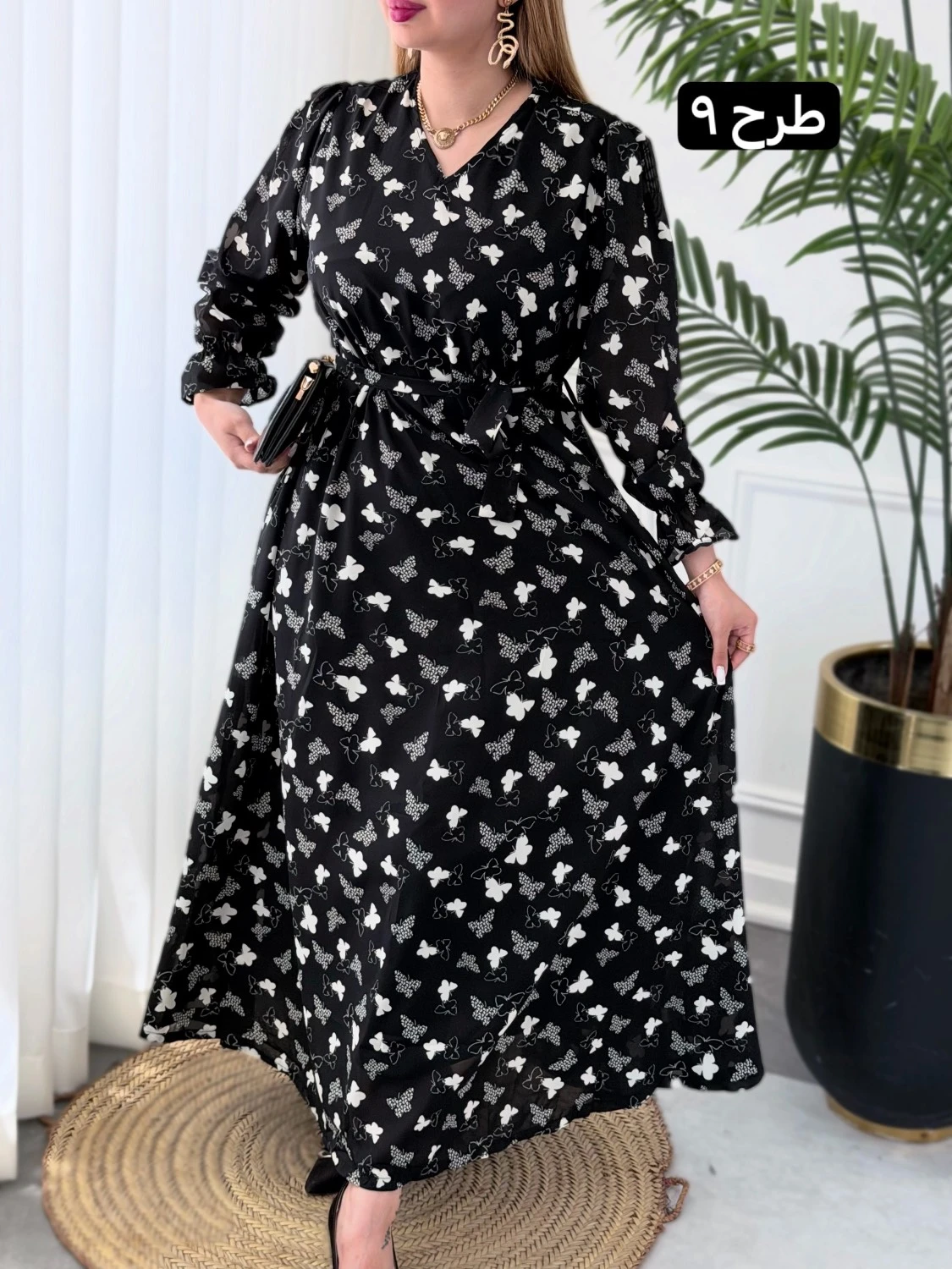 پیراهن پروانه 0541 - Image 9