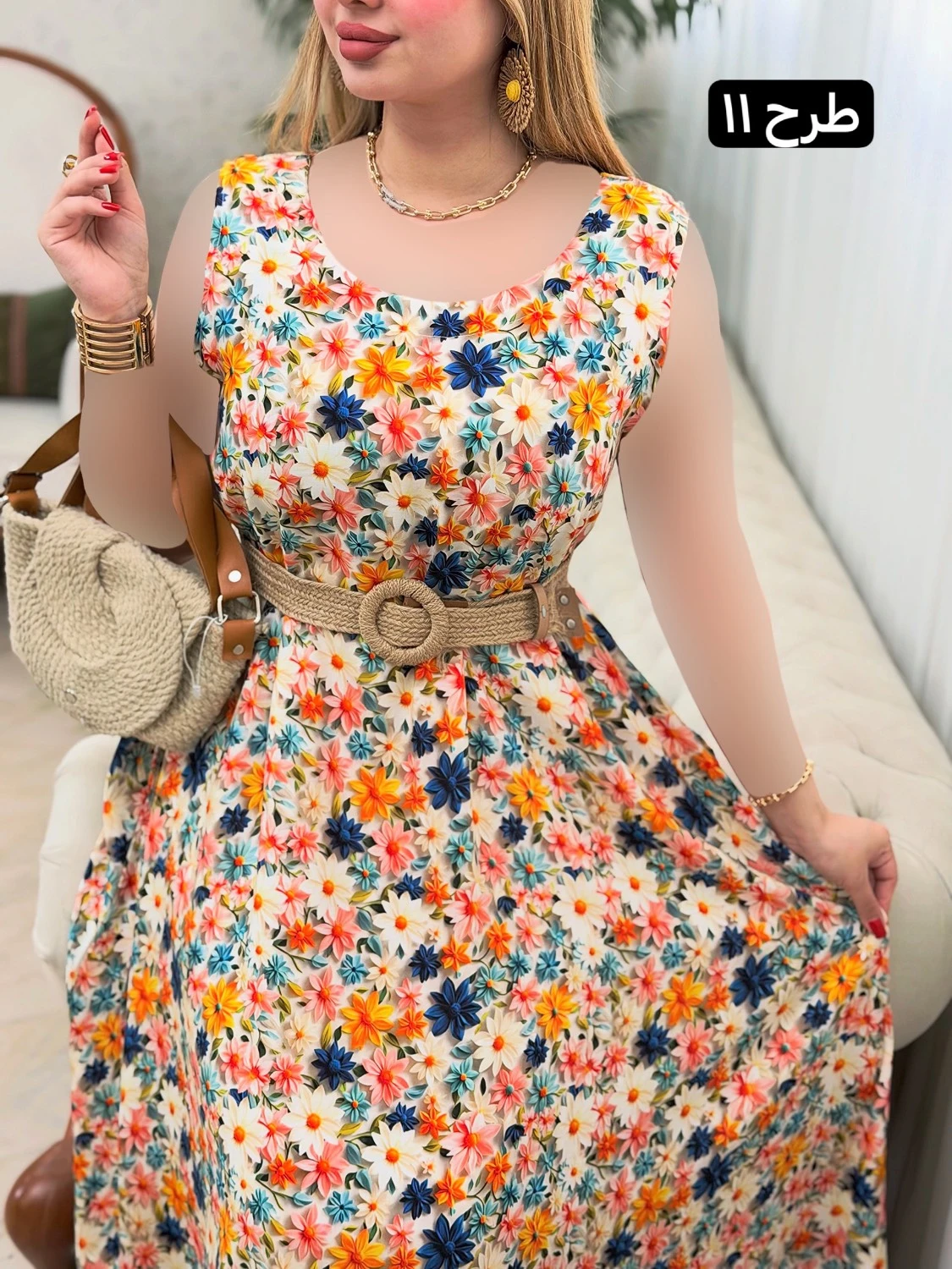 پیراهن شهناز 0646 - Image 11