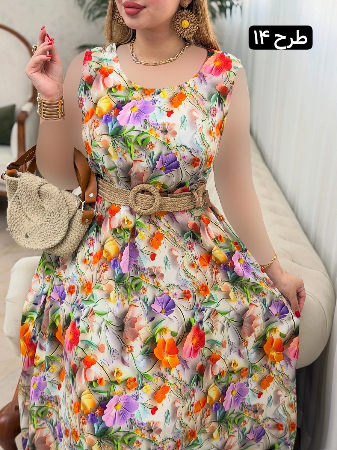 پیراهن شهناز 0646 - Image 14