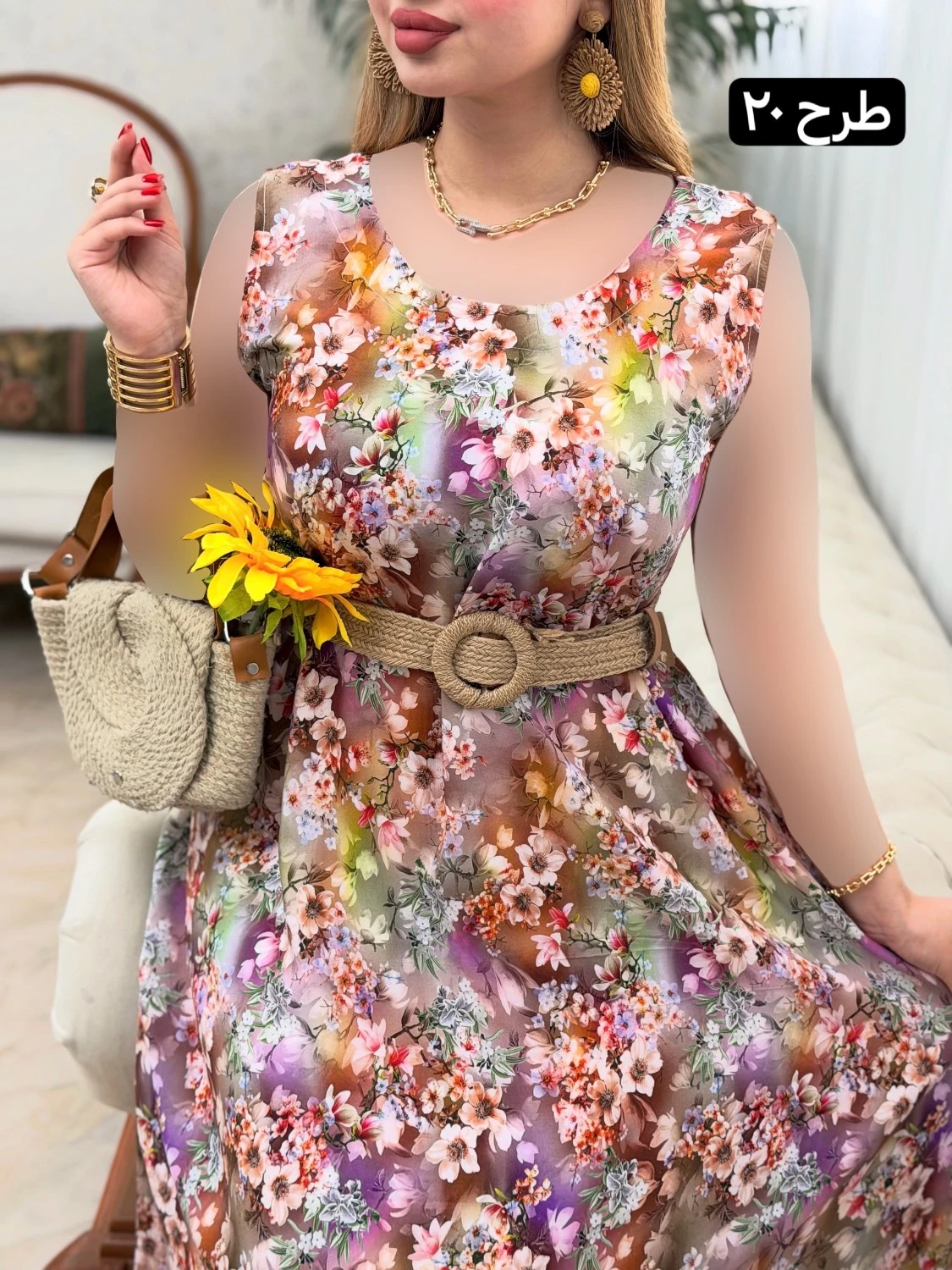 پیراهن شهناز 0646 - Image 20