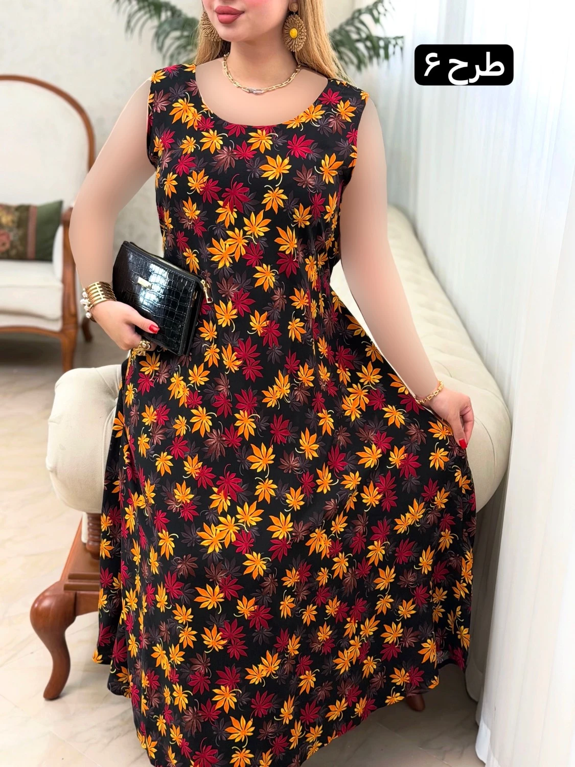 پیراهن شهناز 0646 - Image 6