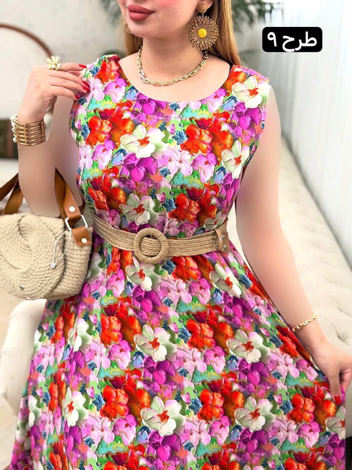 پیراهن شهناز 0646 - Image 9