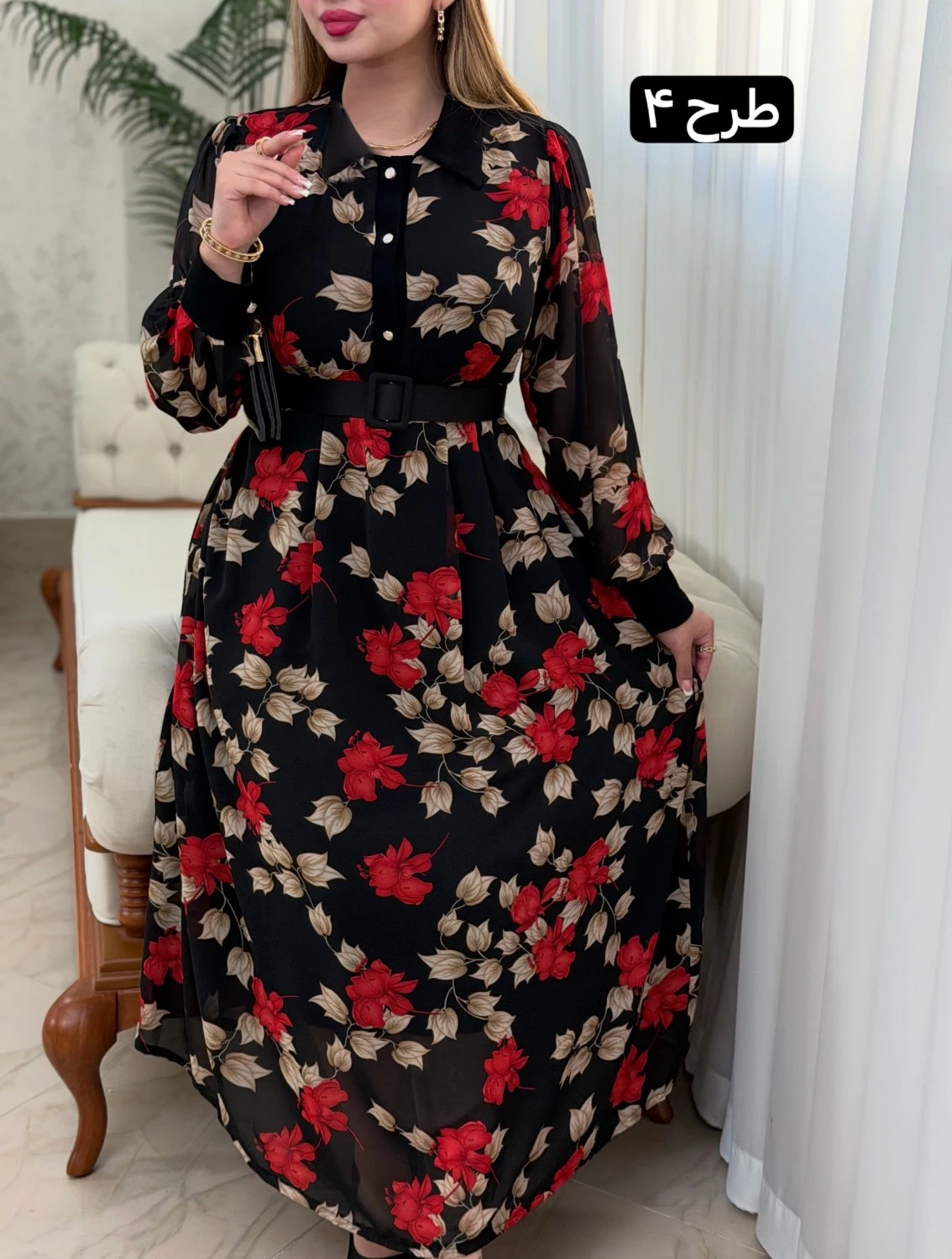 پیراهن هیوا 0706 - Image 4