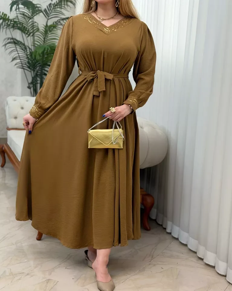 تصویر پیراهن ایتالیایی زنانه عاطفه