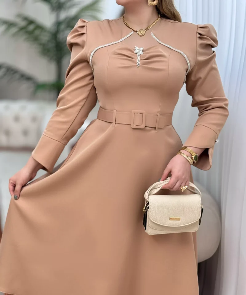 پیراهن مازراتی مانیسا - کرم