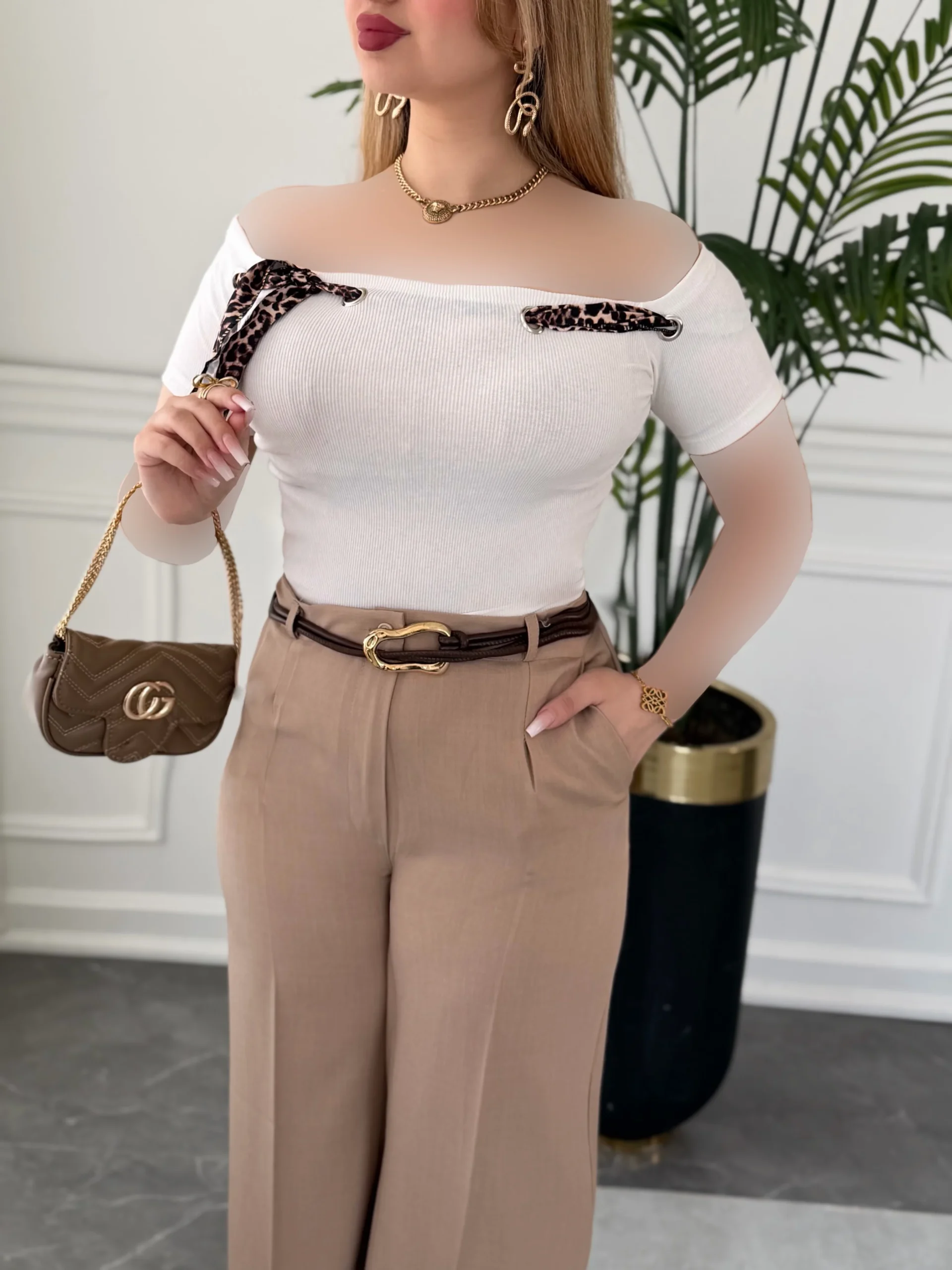 کراپ بارین - سفید