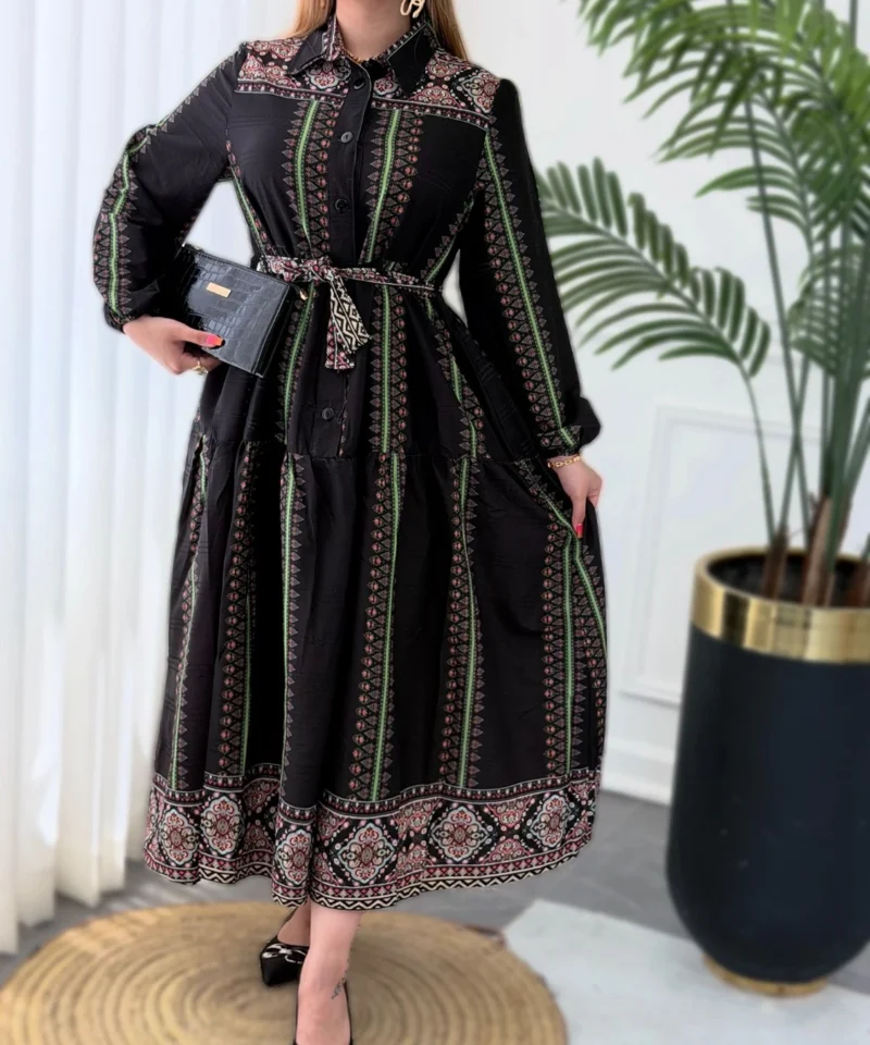 پیراهن روزمره ترنج 0416