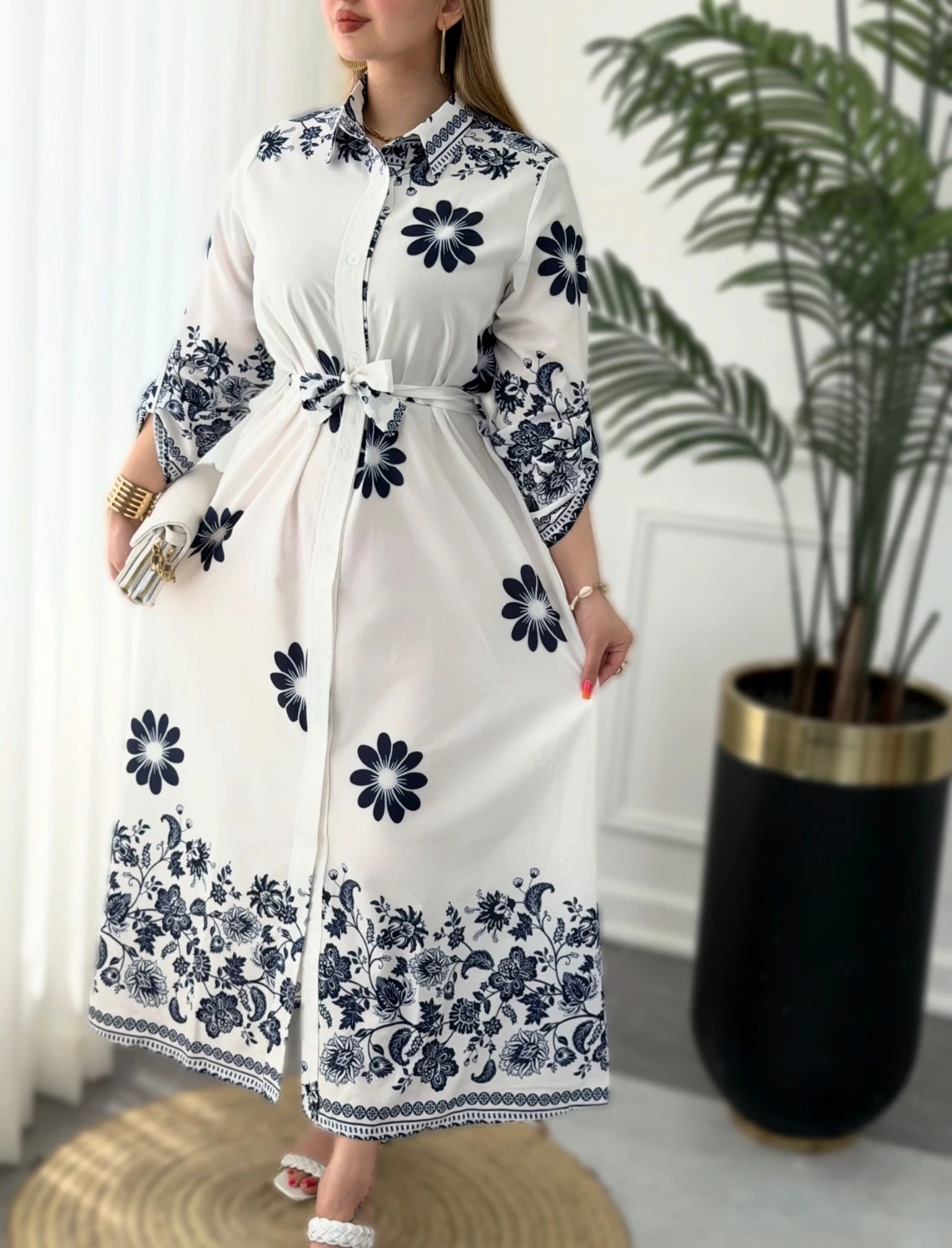پیراهن روزمره بابونه 0419 - Image 3