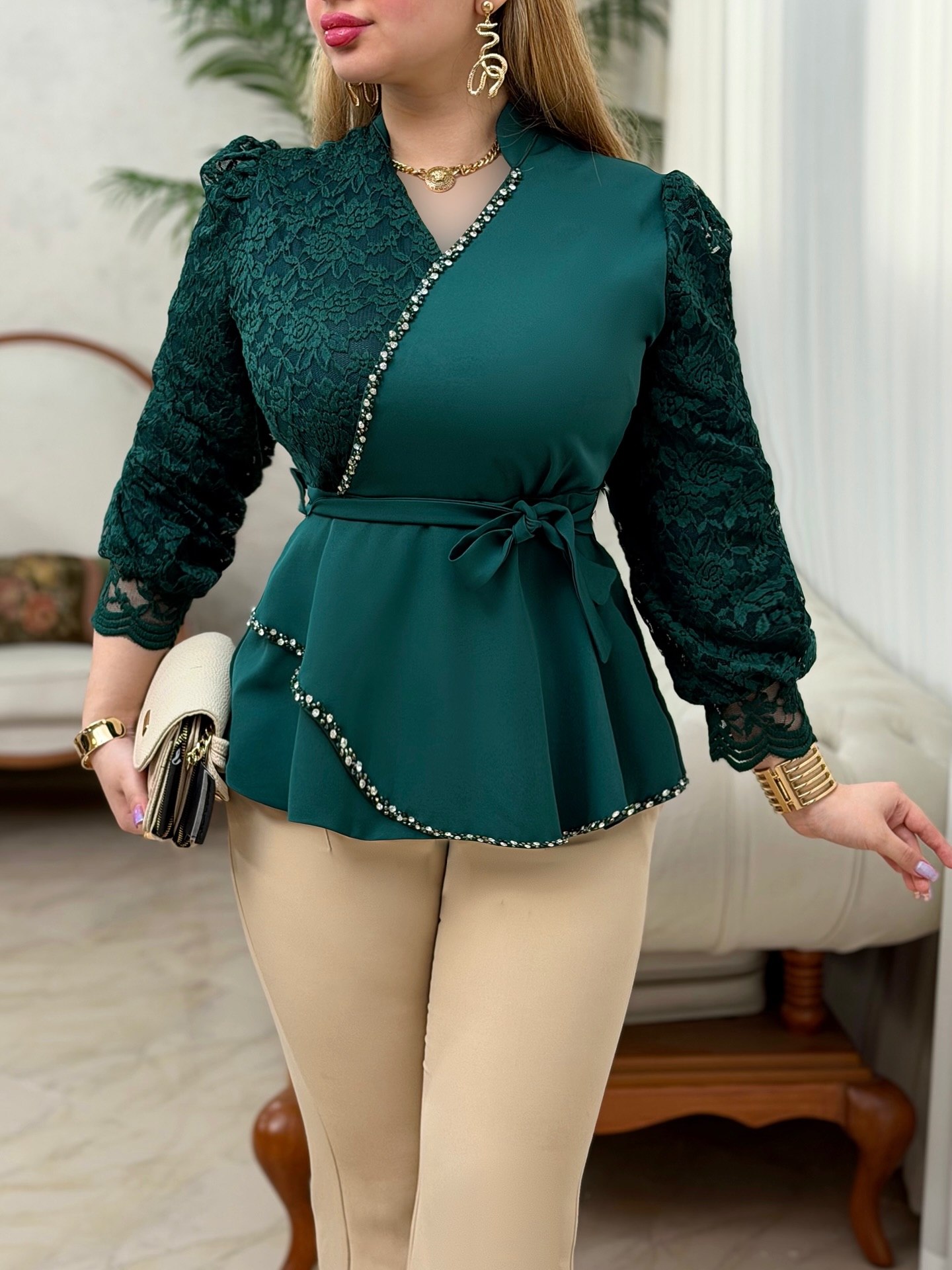 شومیز زحل 0327 - Image 4