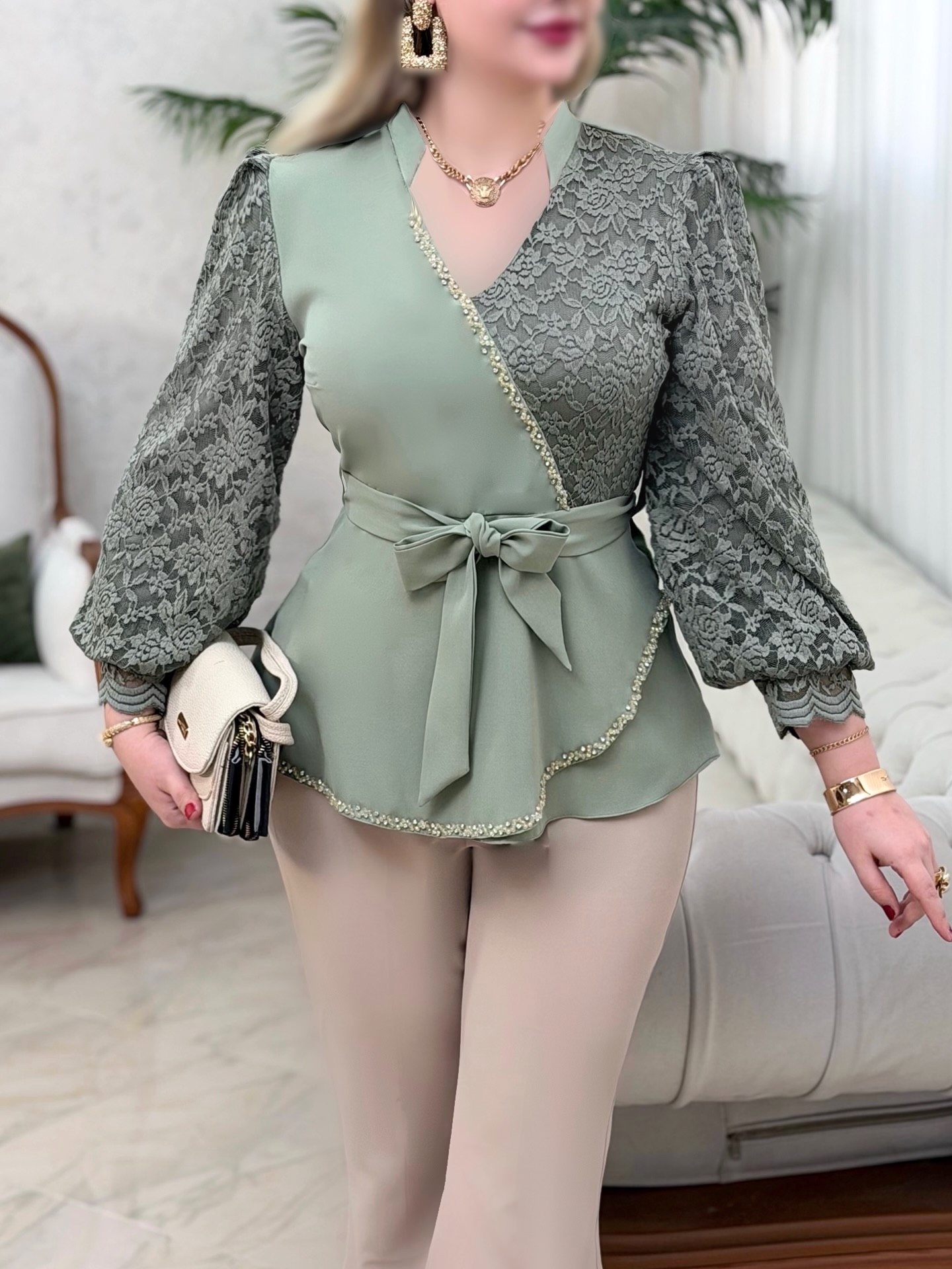 شومیز زحل 0327 - Image 3